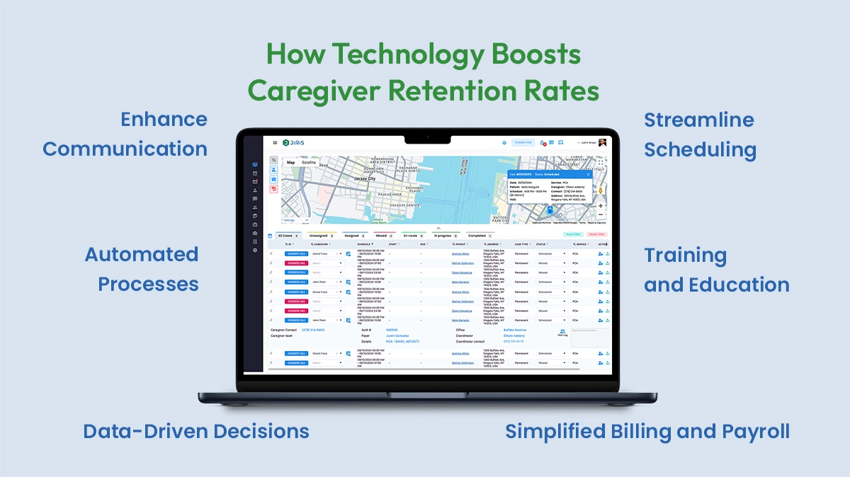 How technology boosts caregiver retention